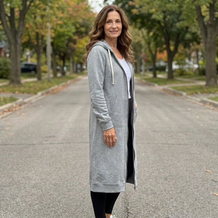 Brixley™ | Long Zip Cardigan