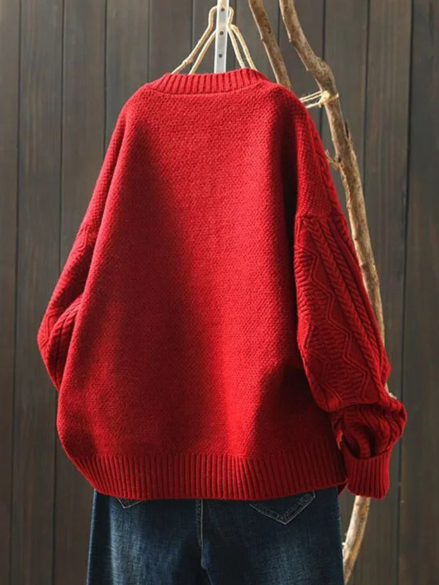 THE LORENZA | CABLE KNIT CARDIGAN