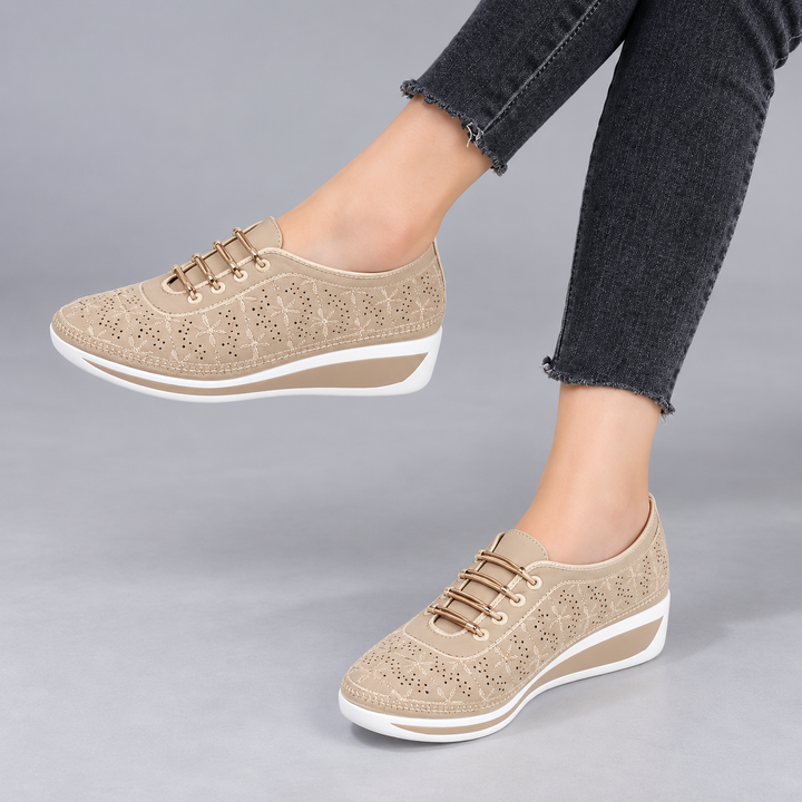 LAYLA™ CASUAL LOW TOP WEDGE ORTHOPEDIC SNEAKERS