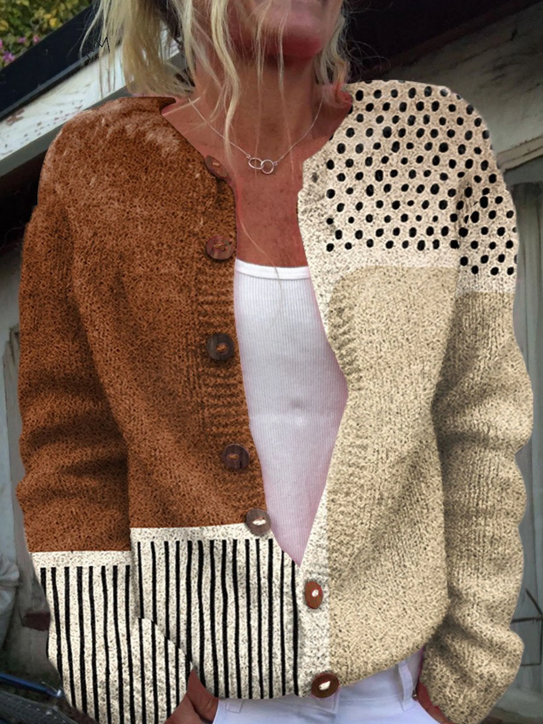 Marijke | Vintage Knitted Cardigan