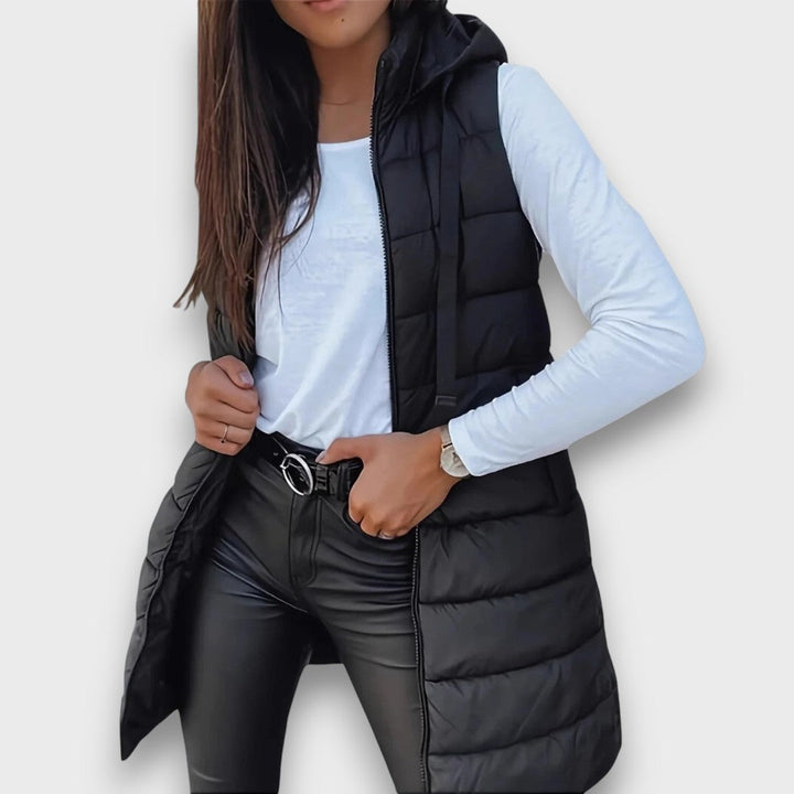 Kaira – Casual Hooded Quilted Gilet