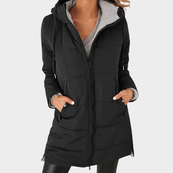 Fiora | Casual Hooded Puffer Coat