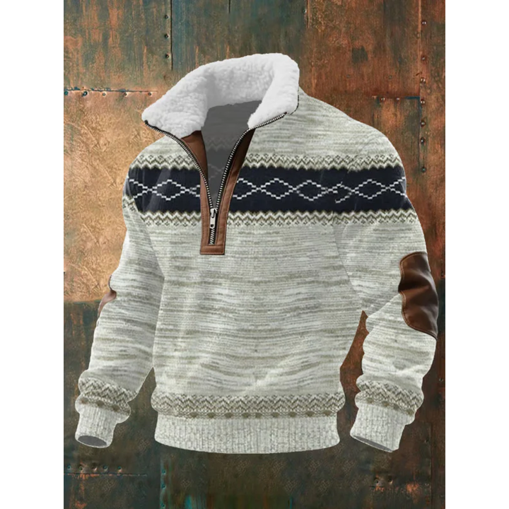 ETTIENE - POLAR JERSEY WITH ZIPPER