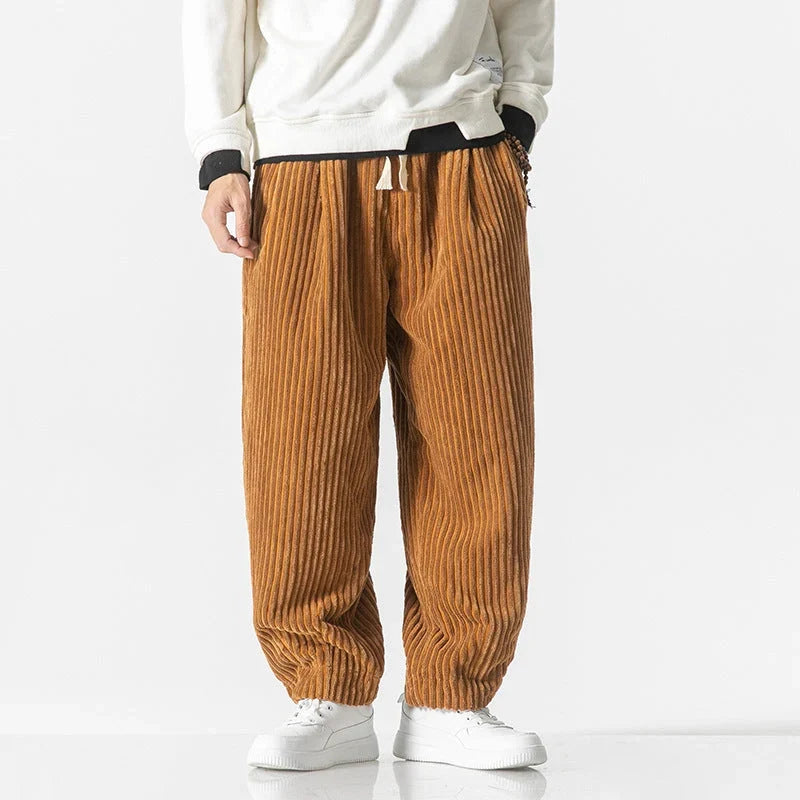 Valmont | Casual and Comfortable Corduroy Pants for Men