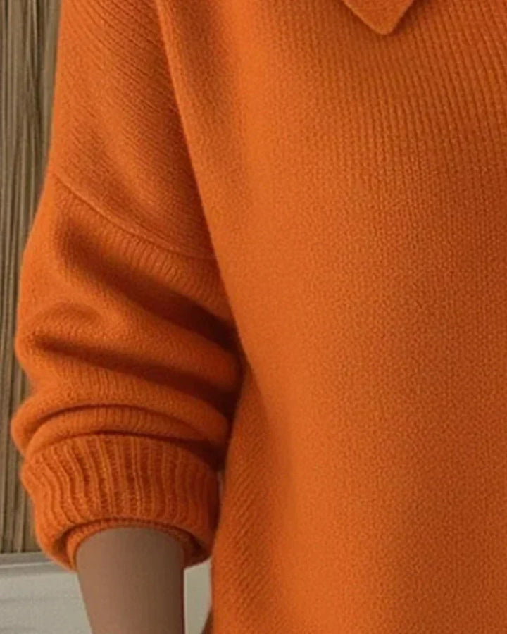 Klaasje | Cardigan with Button Collar