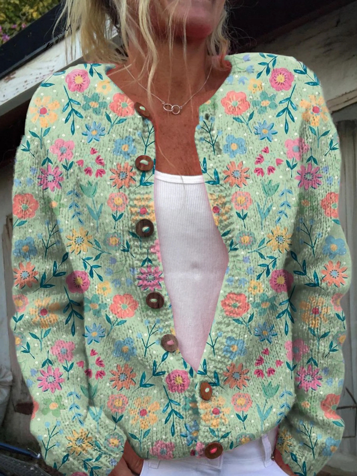 Linda | Vintage Floral Vest