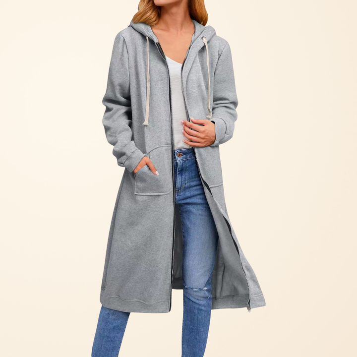 Brixley™ | Long Zip Cardigan