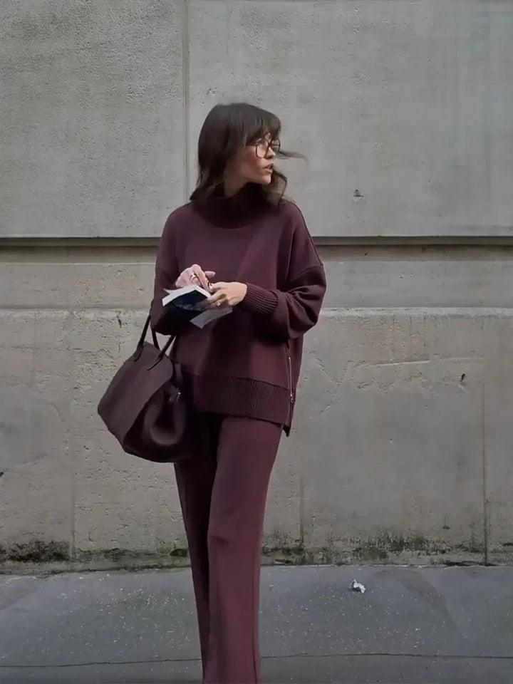 Serena | Complete Coordinated Set in Loose Sweatshirt