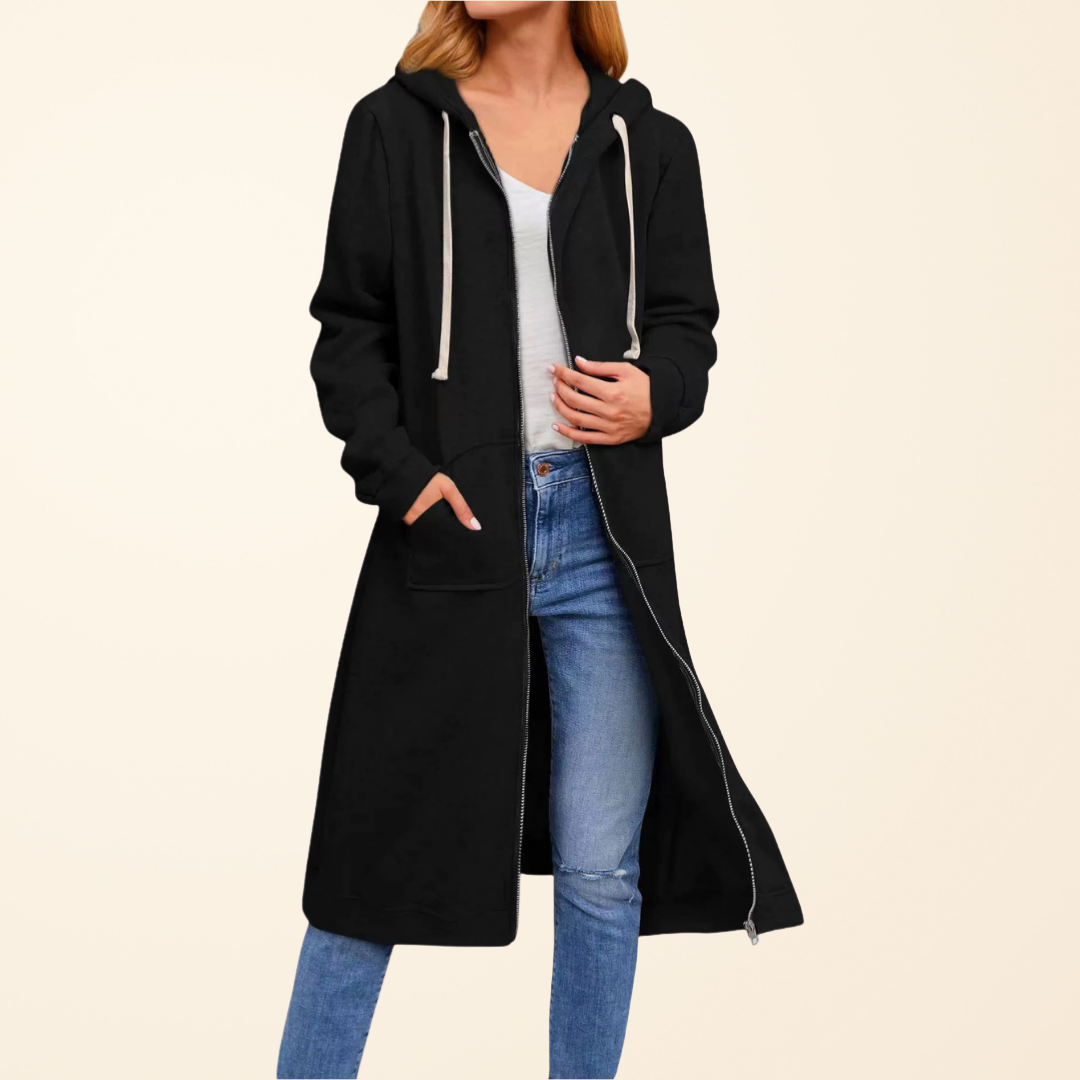 Brixley™ | Long Zip Cardigan