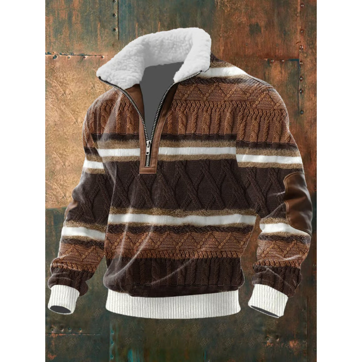 ETTIENE - POLAR JERSEY WITH ZIPPER