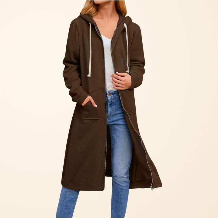 Brixley™ | Long Zip Cardigan