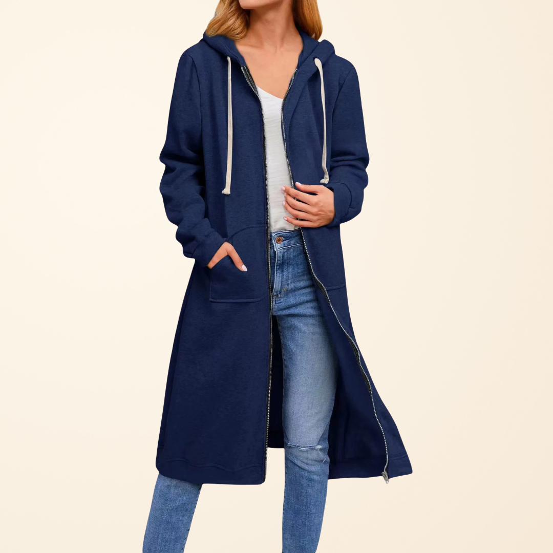 Brixley™ | Long Zip Cardigan