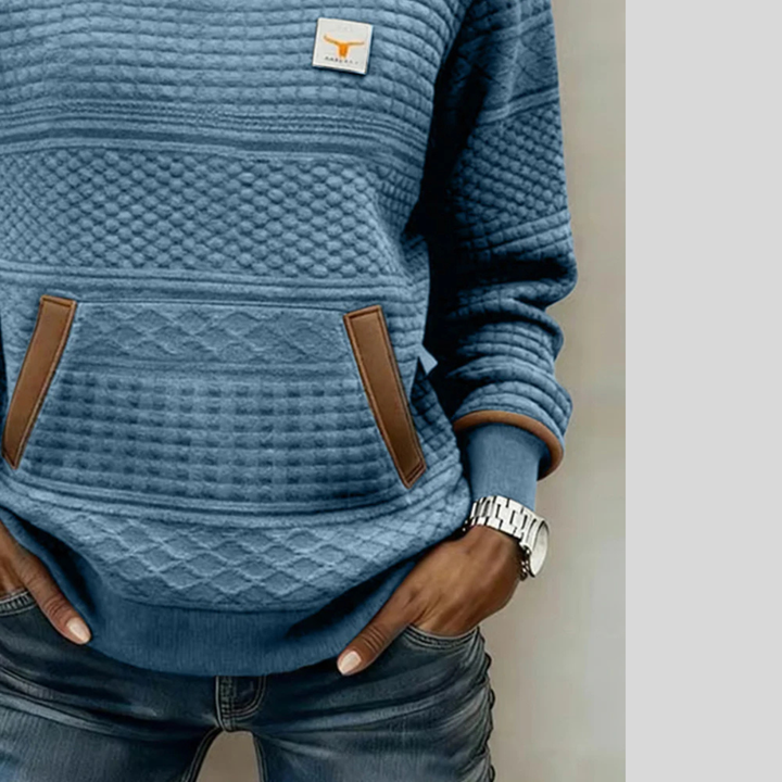 Noelle | Colorblock Crewneck Sweatshirt