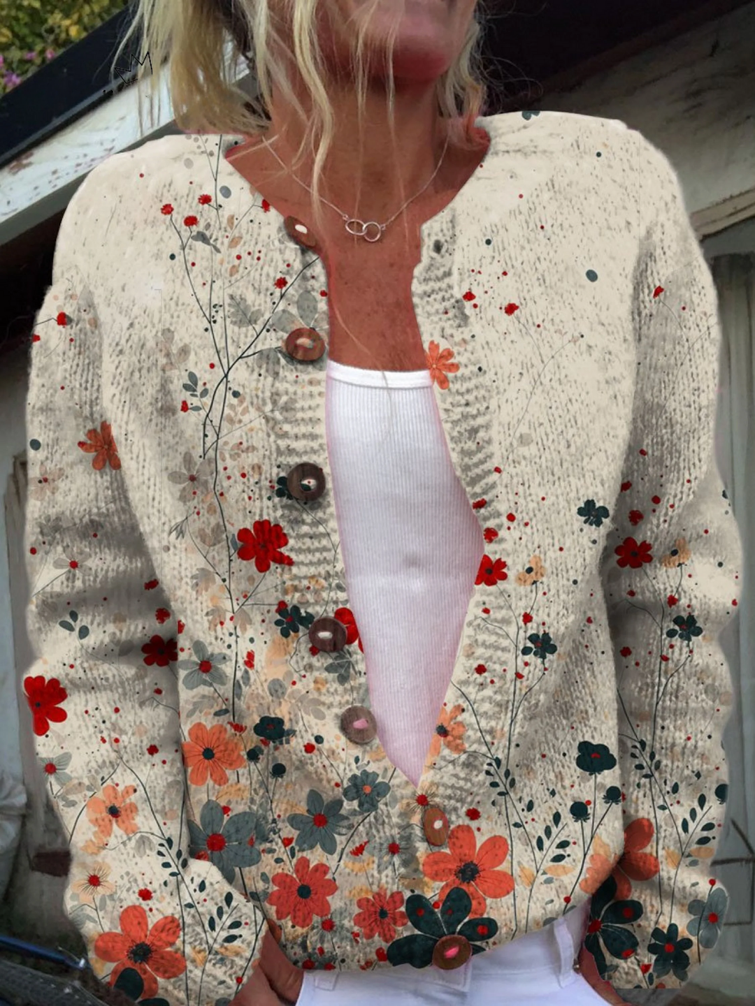 Monique | Floral Cardigan