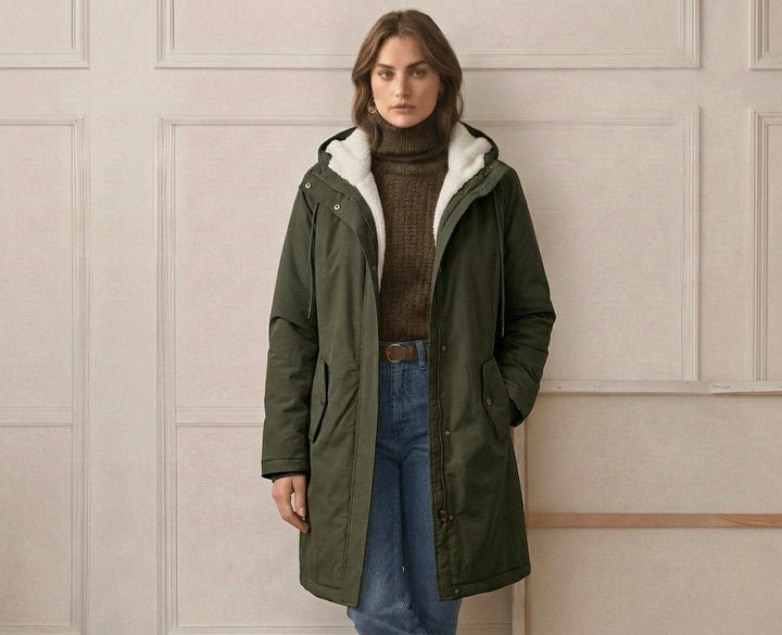 Eleanor - Hooded Longline Winter Parka