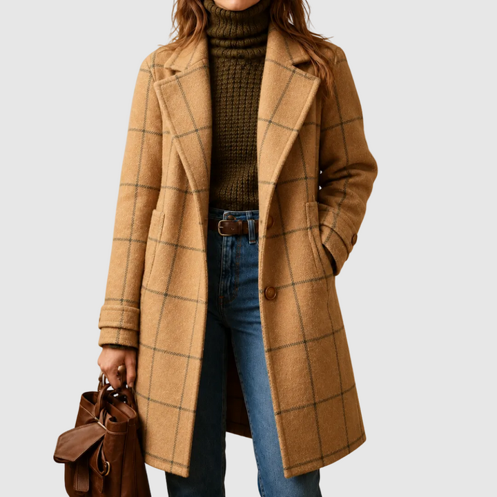 Lauren | Classic Plaid Coat