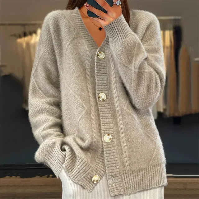 Lena | Soft Cardigan with Buttons