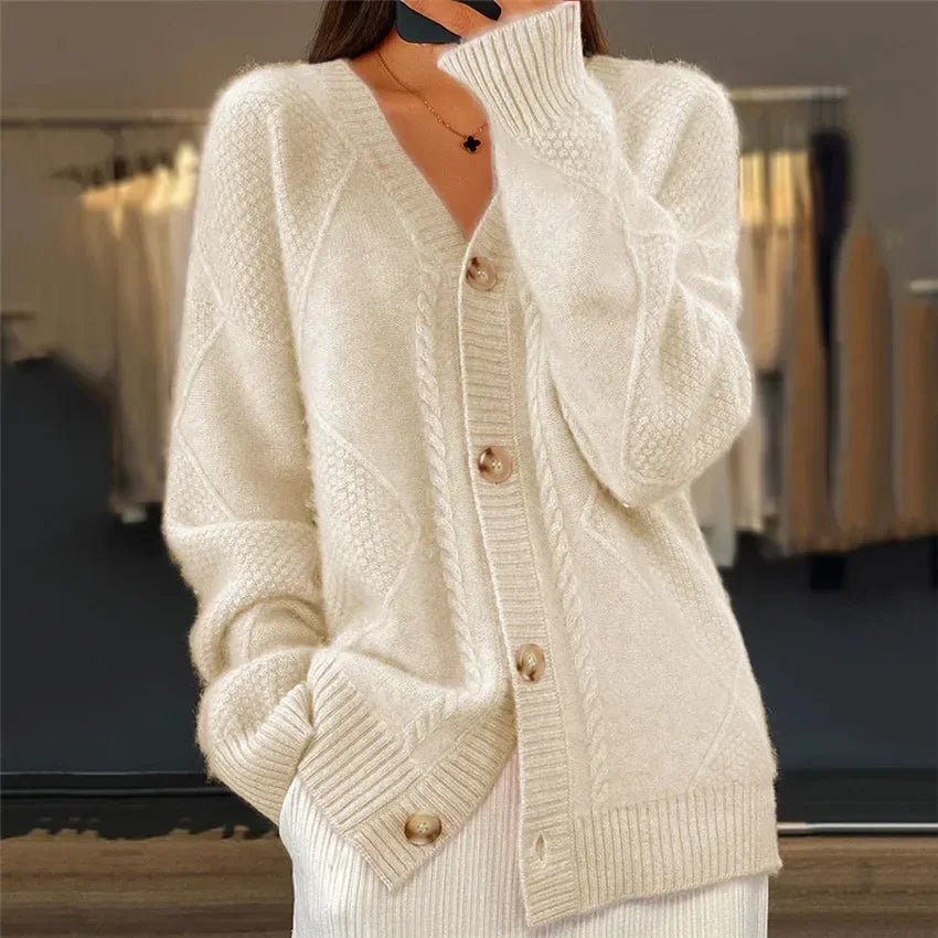 Lena | Soft Cardigan with Buttons