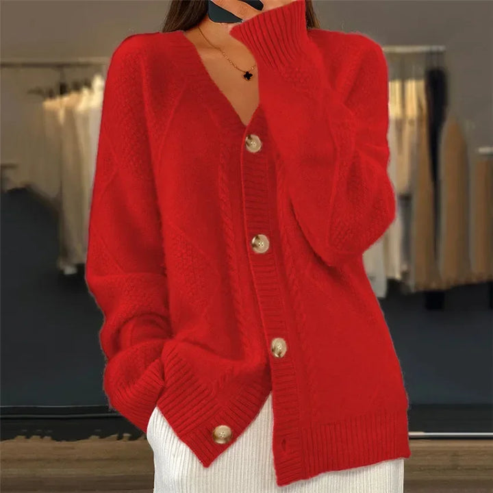Lena | Soft Cardigan with Buttons