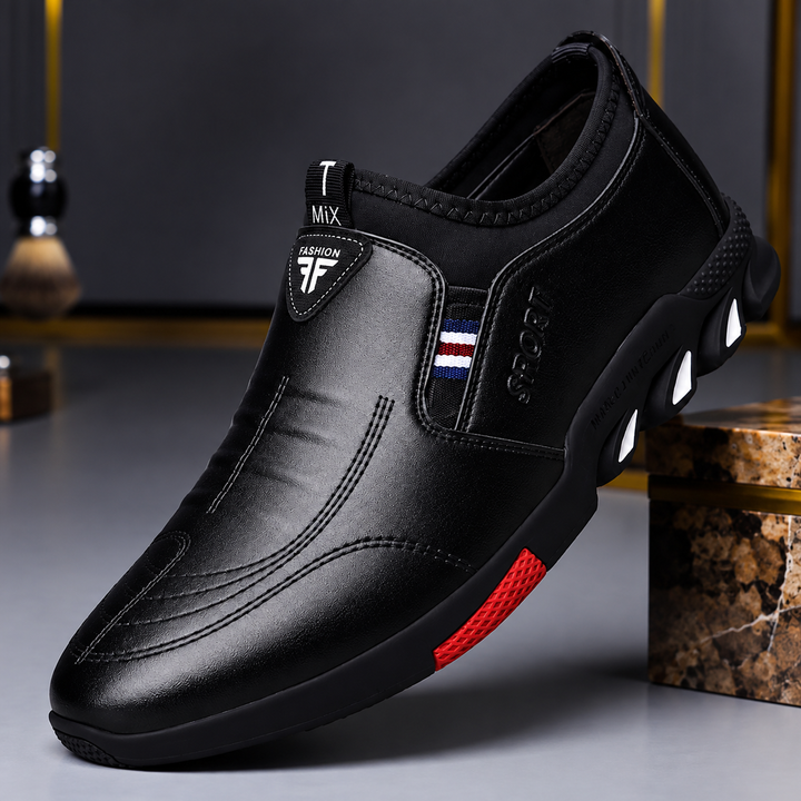 Elegant men's shoe with non-slip sole