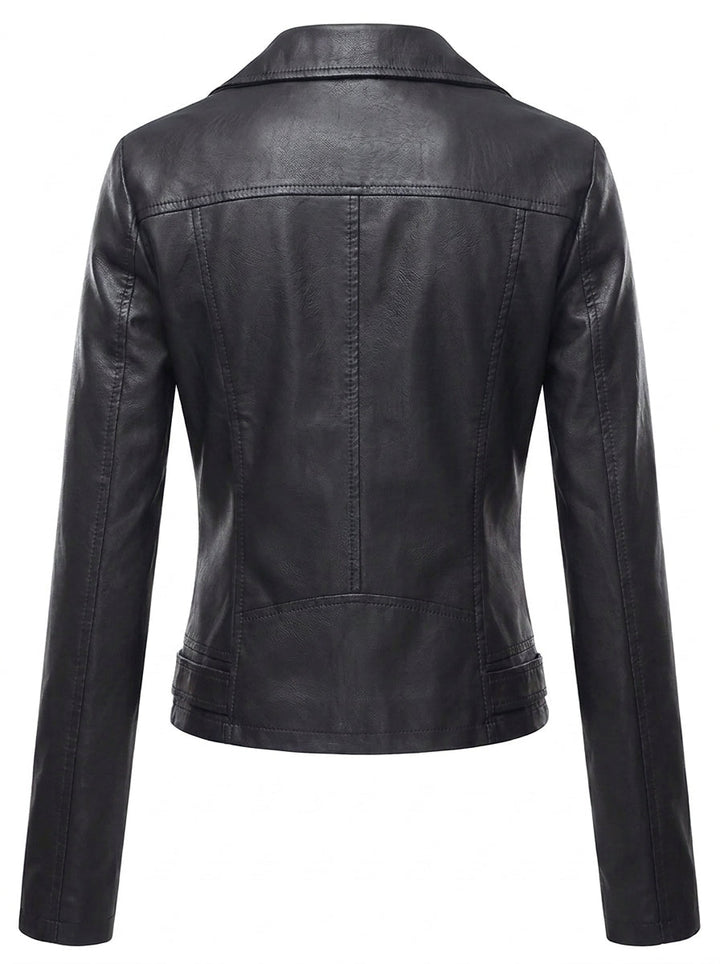 Marta - Durable and Elegant Leather Jacket