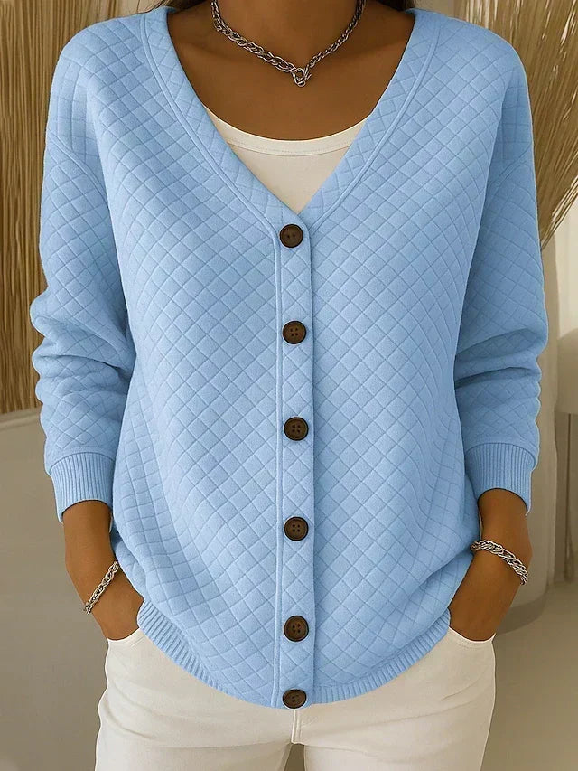 Karin | Quilted Vest with Button Closure