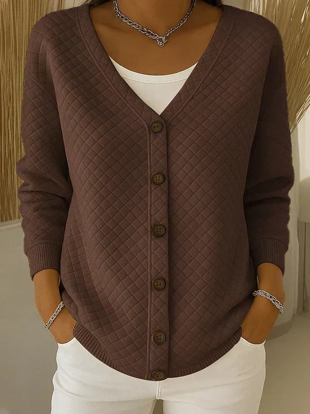 Karin | Quilted Vest with Button Closure