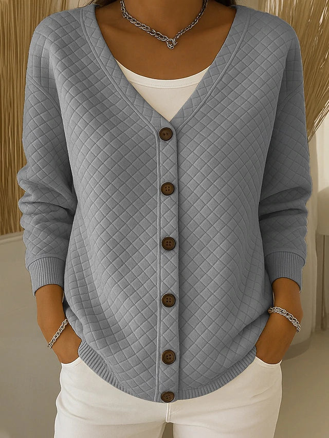 Karin | Quilted Vest with Button Closure