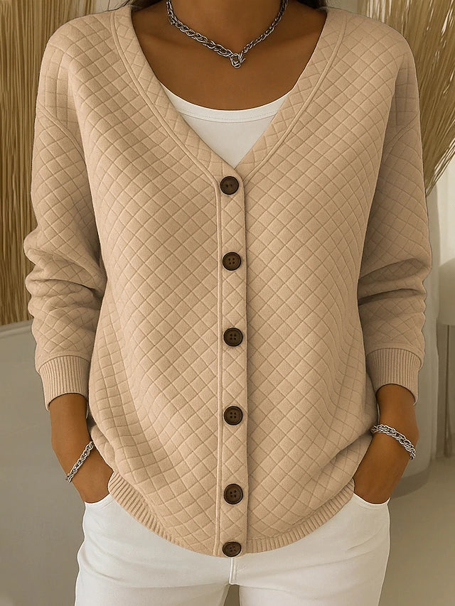Karin | Quilted Vest with Button Closure
