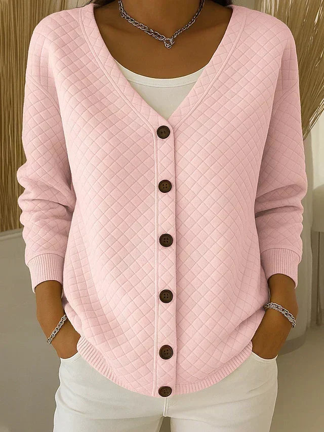 Karin | Quilted Vest with Button Closure