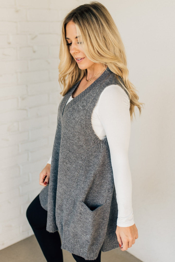 Scarlett™ - Elegant Long Sweaters with Pocket