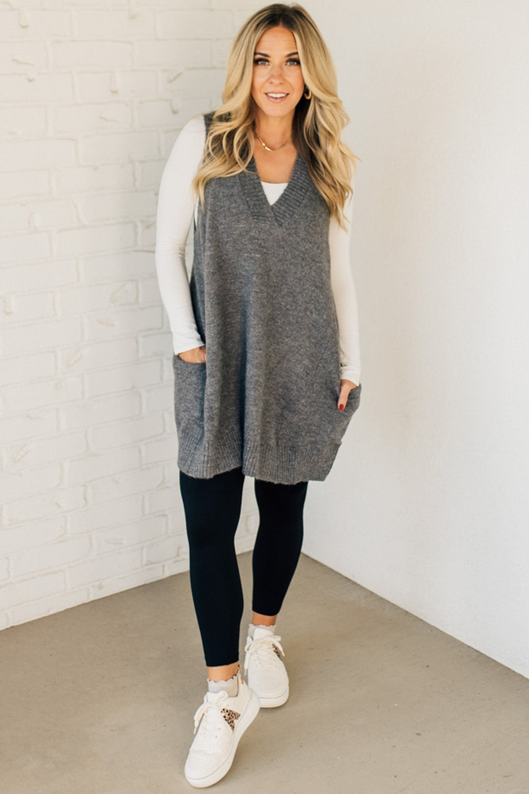 Scarlett™ - Elegant Long Sweaters with Pocket