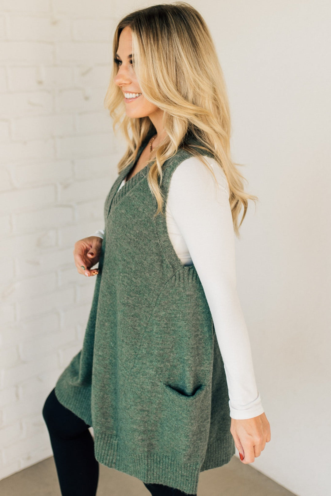 Scarlett™ - Elegant Long Sweaters with Pocket