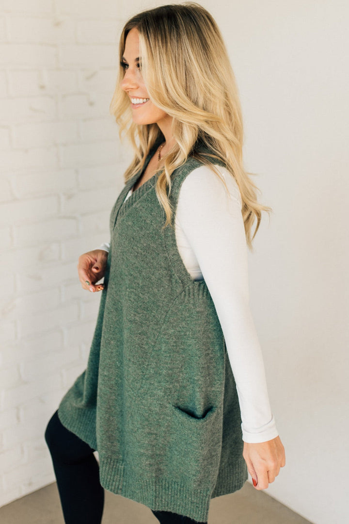 Scarlett™ - Elegant Long Sweaters with Pocket
