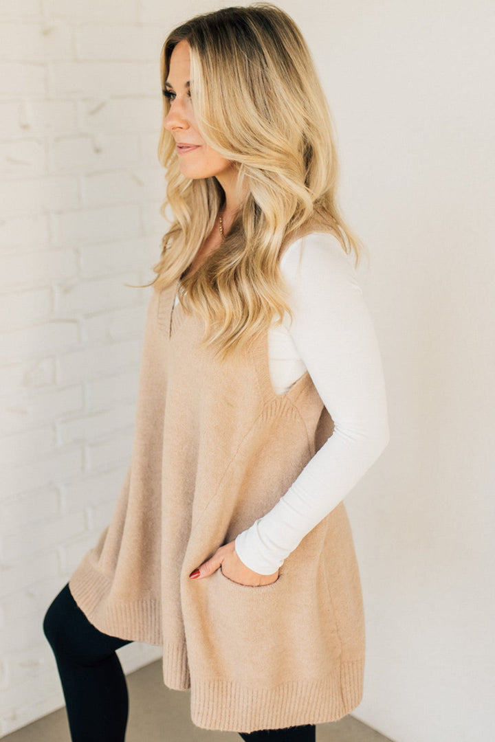 Scarlett™ - Elegant Long Sweaters with Pocket