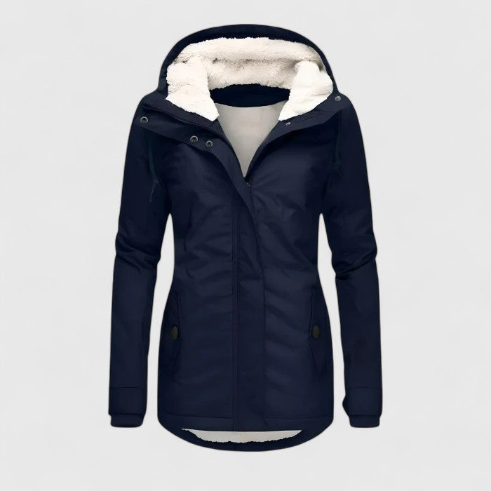 Penelope™ | Waterproof Hooded Parka with Fleece Lining