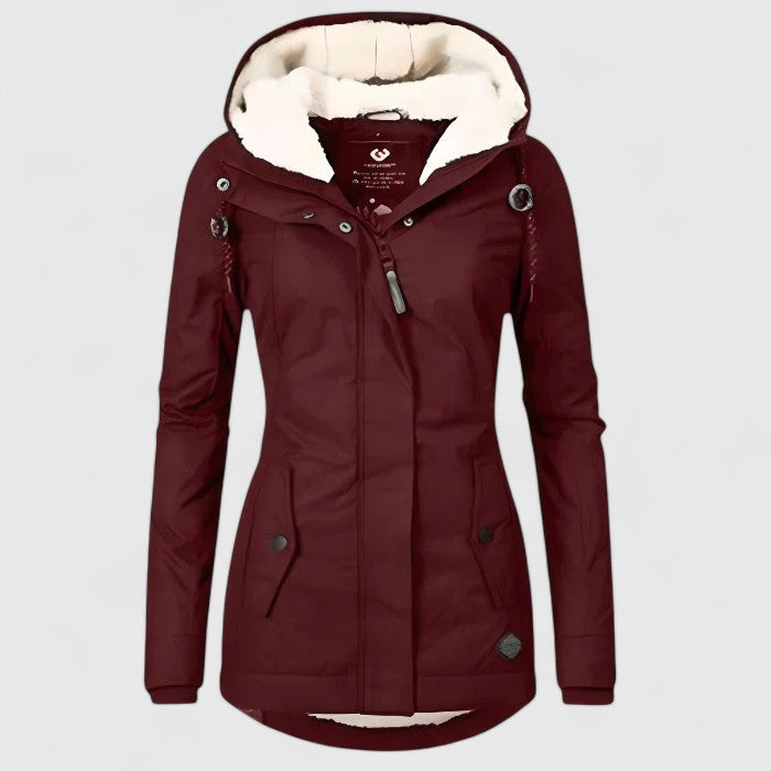 Penelope™ | Waterproof Hooded Parka with Fleece Lining