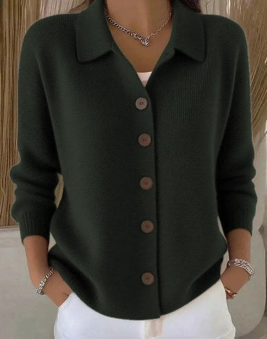 Jetske | Vest with collar and buttons at the front