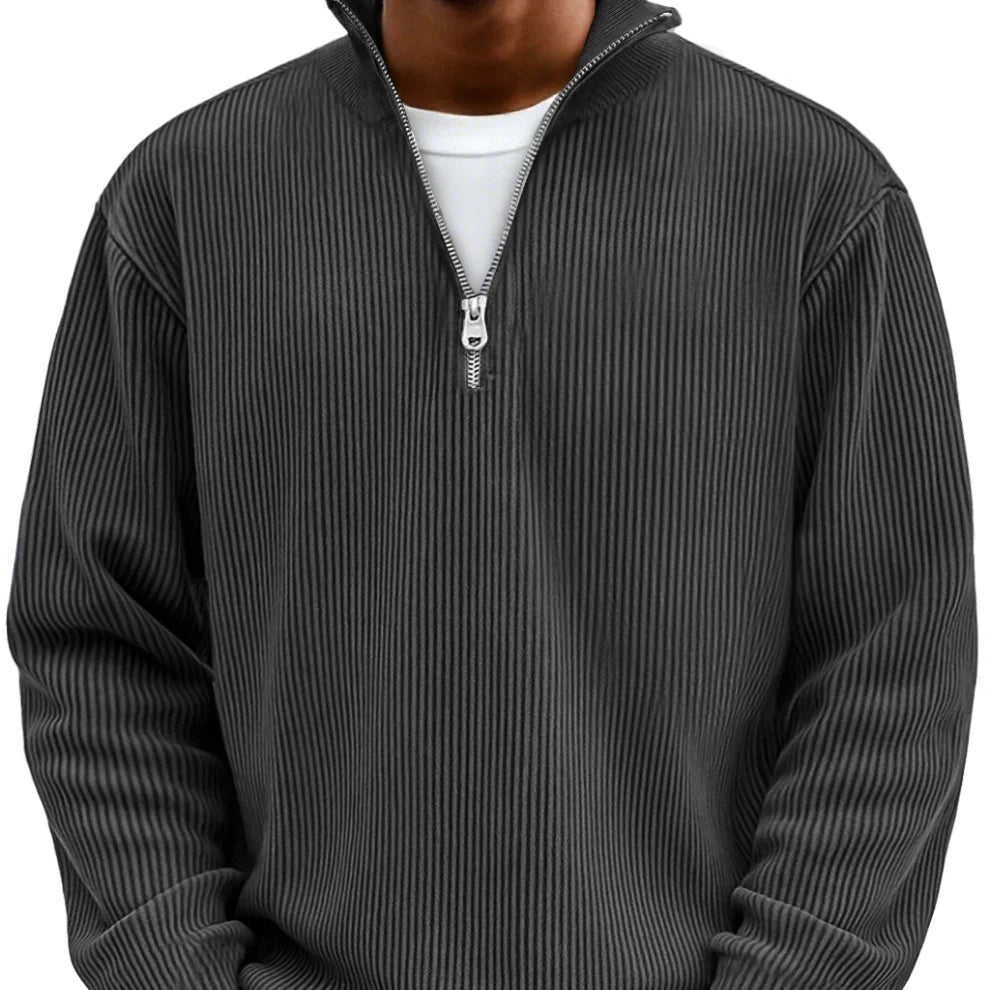 JAN - JERSEY WITH ZIPPER