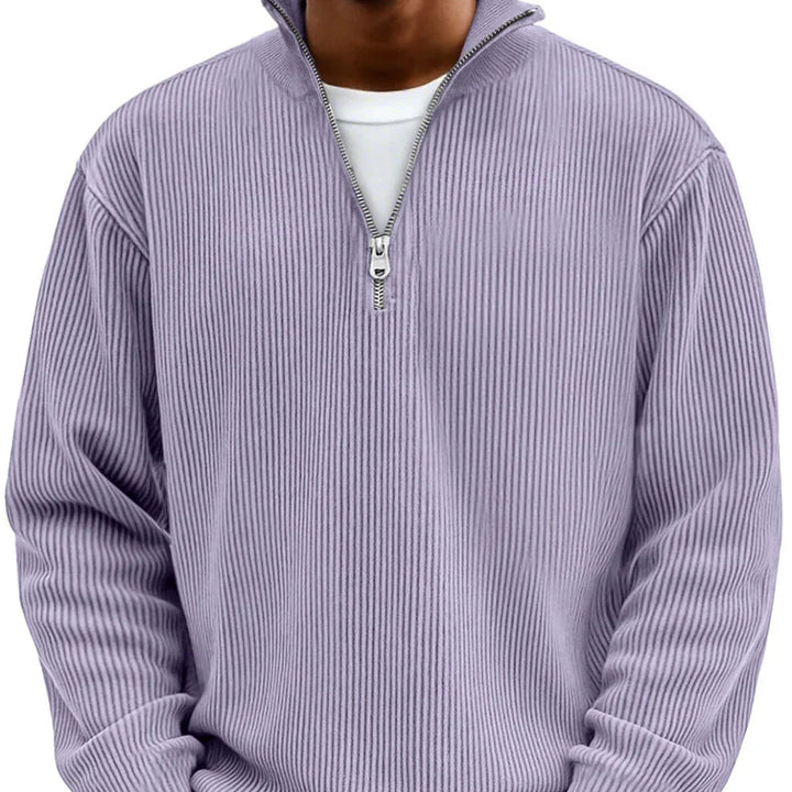 Jan | half zip sweater with long sleeves