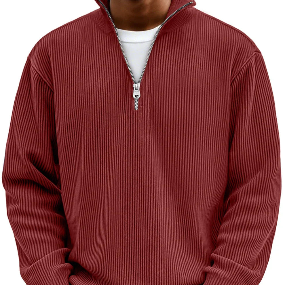 JAN - JERSEY WITH ZIPPER
