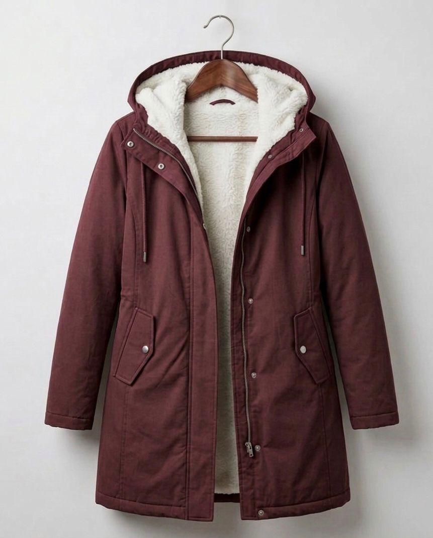 Isla - Hooded Longline Parka Coat