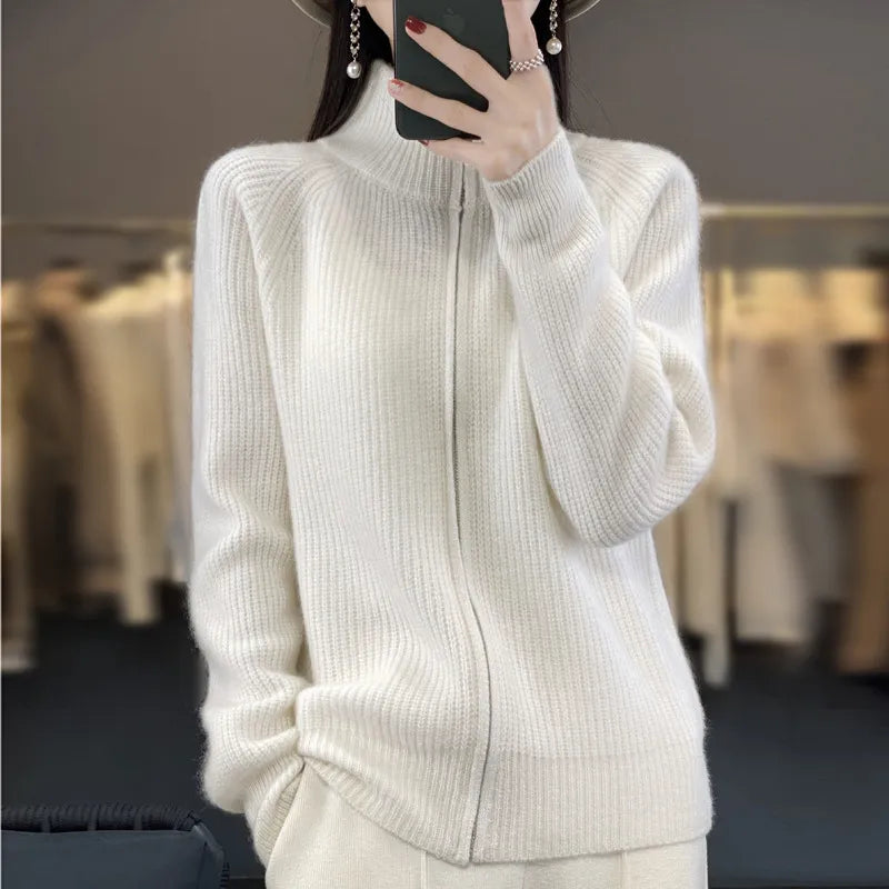 Charlotte™ - Cardigan with Zipper