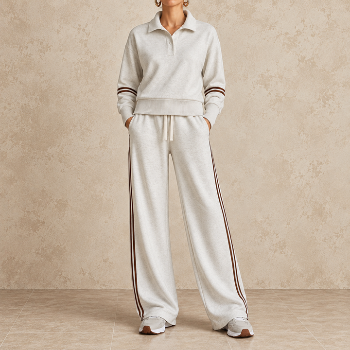 Ambra | Complete with Polo Collar and Tone-on-Tone Buttons