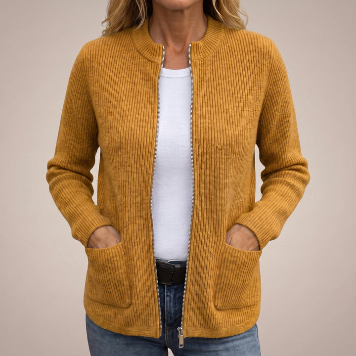Annika | Women's Cozy Cardigan with Deep Pockets