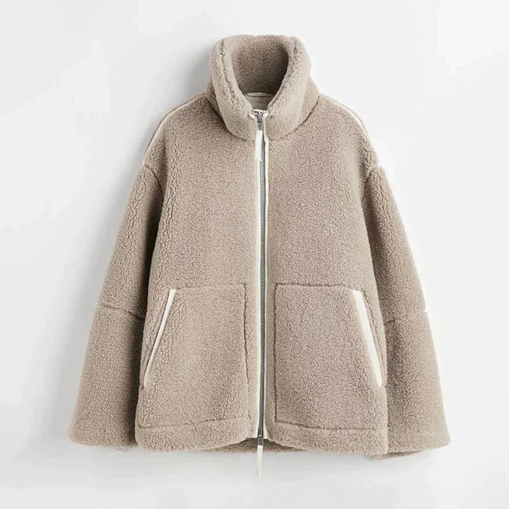 Eloise - Oversized Teddy Zip Jacket