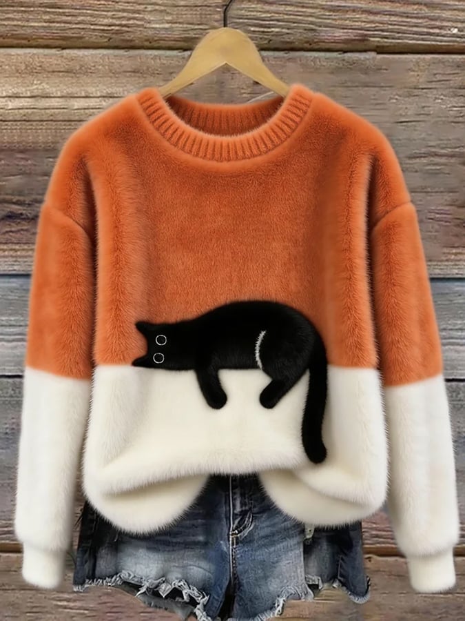 Elegant Cat Sweater