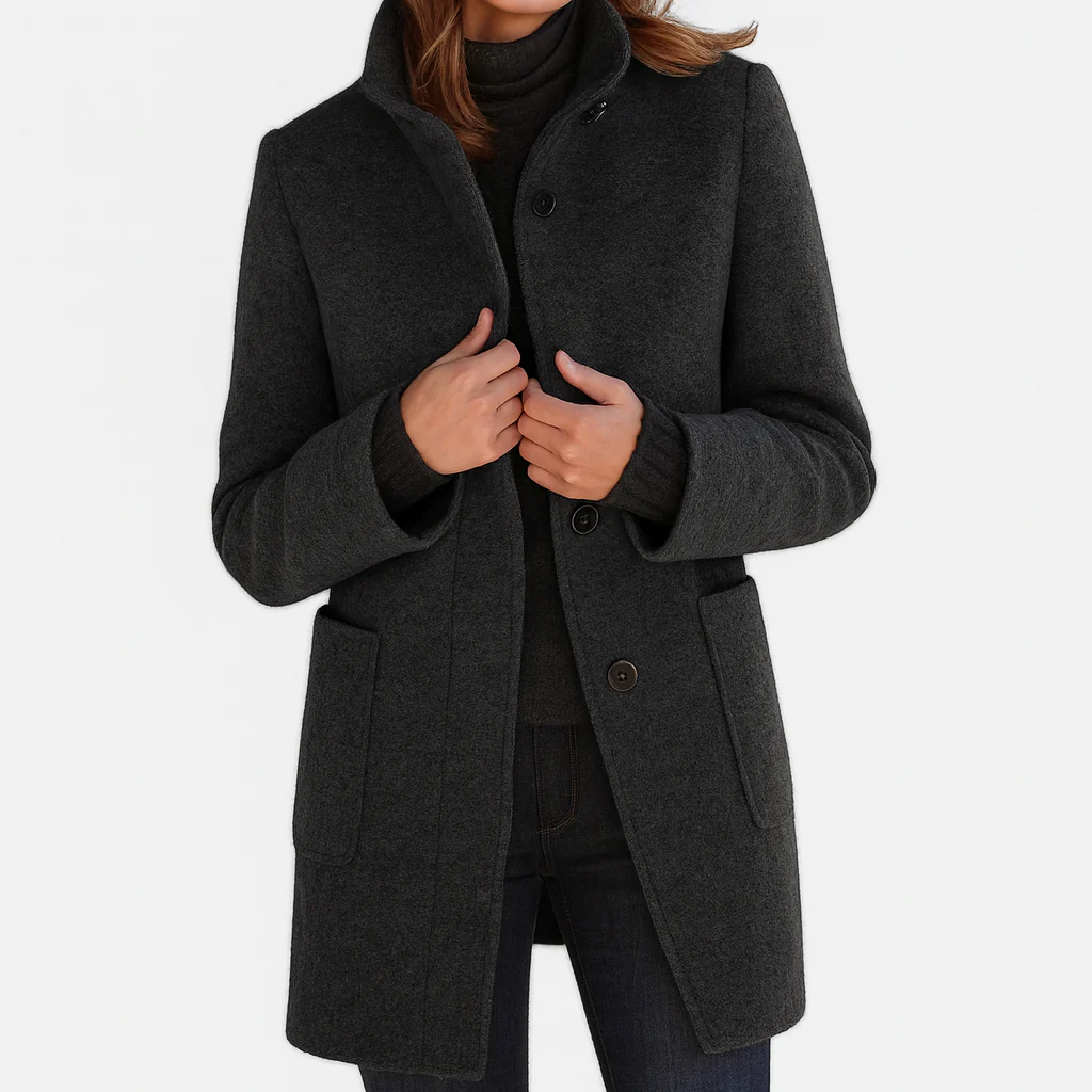 Éléonore | Wool Mid-Length Coat