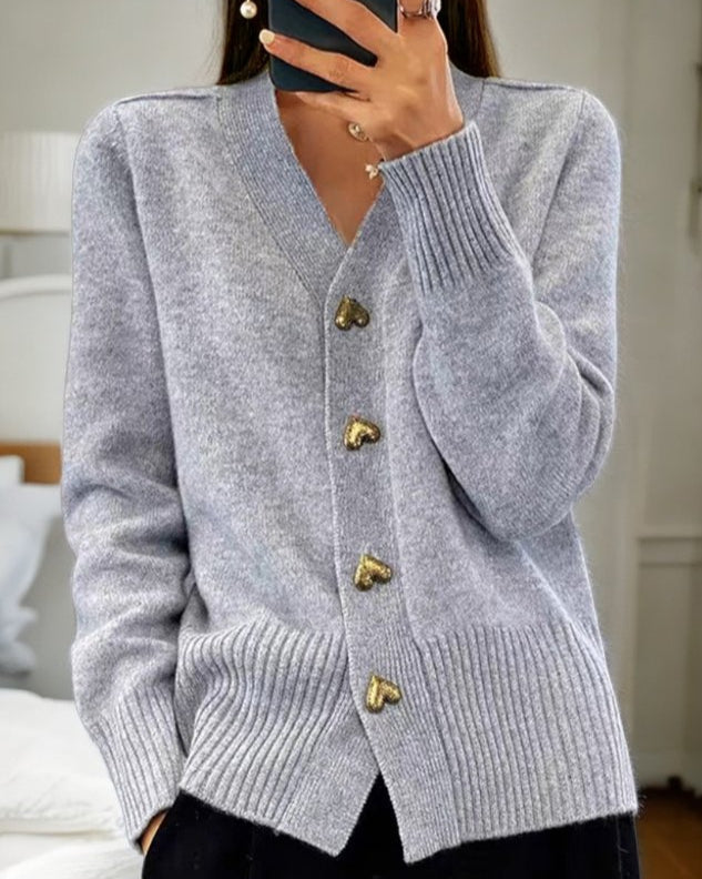 Michaela | V-Neck Cardigan