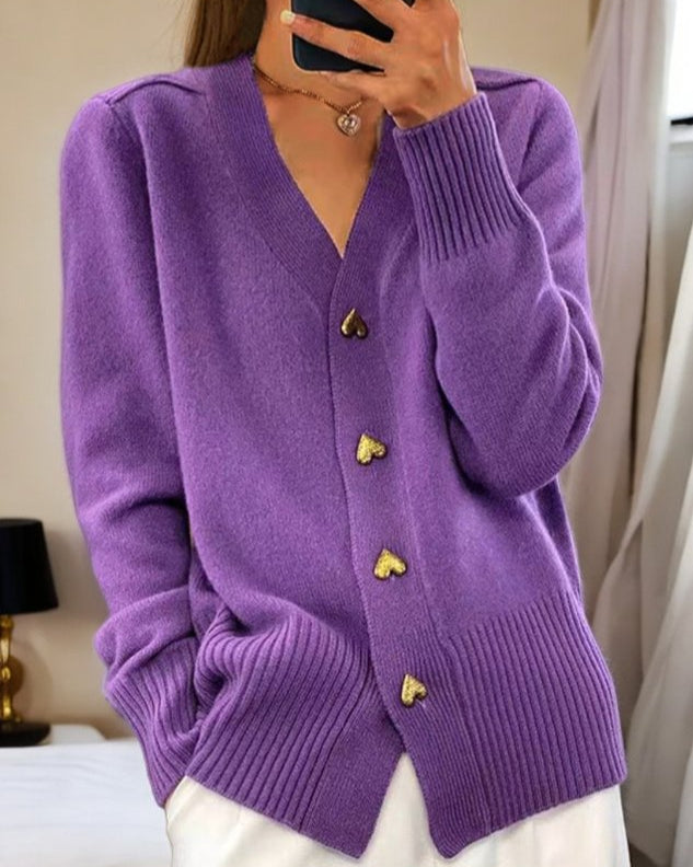 Michaela | V-Neck Cardigan